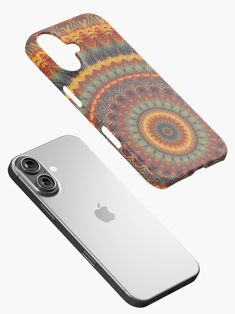 Thumbnail 2 of 4, iPhone Case, Mandala 050 designed and sold by Mandala Of Life.