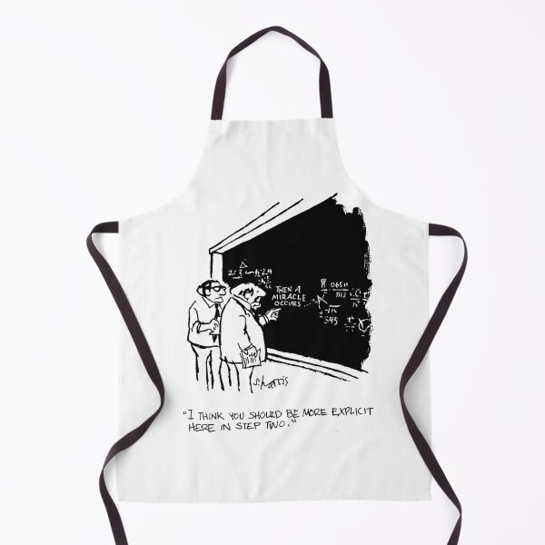 Item preview, Miracle Sidney Harris Cartoon designed and sold by Stencilize.