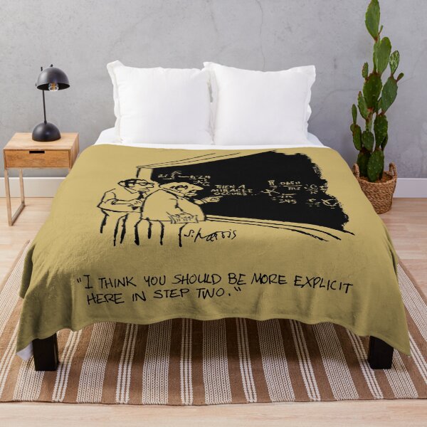 Item preview, Miracle Sidney Harris Cartoon designed and sold by Stencilize.