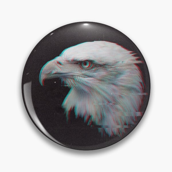 Item preview, Glitch VHS Eagle designed and sold by AlanDellSaint.