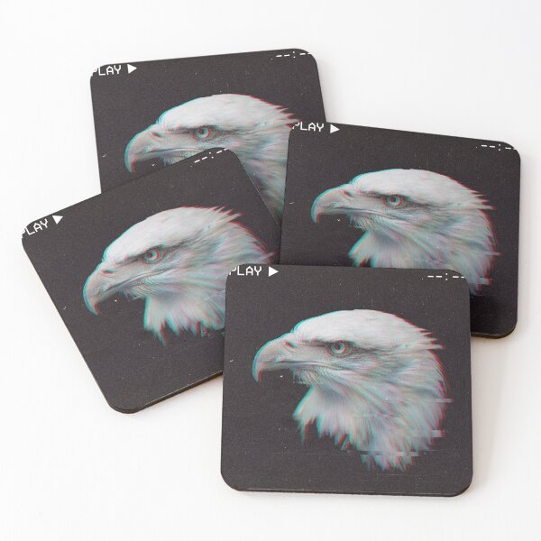 Item preview, Glitch VHS Eagle designed and sold by AlanDellSaint.