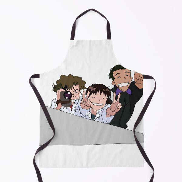 Item preview, Shinji with Kensuke and Toji Evangelion designed and sold by Migi-Desu.