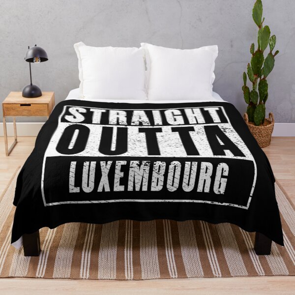 Item preview, Straight Outta Luxembourg designed and sold by RandomStuffShop.