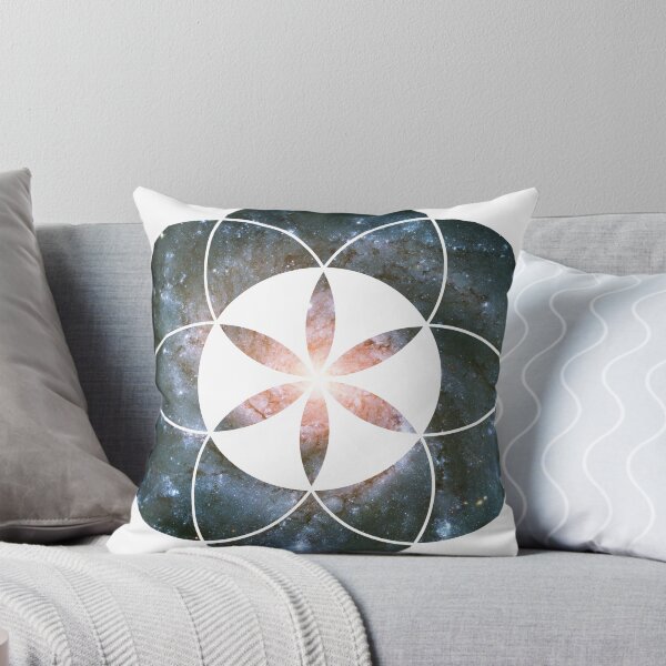 Item preview, Pinwheel Galaxy | Sacred Geometry Flower of Life Sticker designed and sold by SirDouglasFresh.