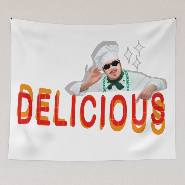 Item preview, Delicious by chef. designed and sold by Apostrophe8.