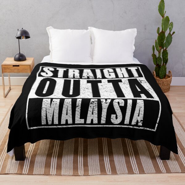 Item preview, Straight Outta Malaysia designed and sold by RandomStuffShop.