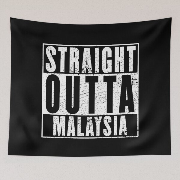 Item preview, Straight Outta Malaysia designed and sold by RandomStuffShop.