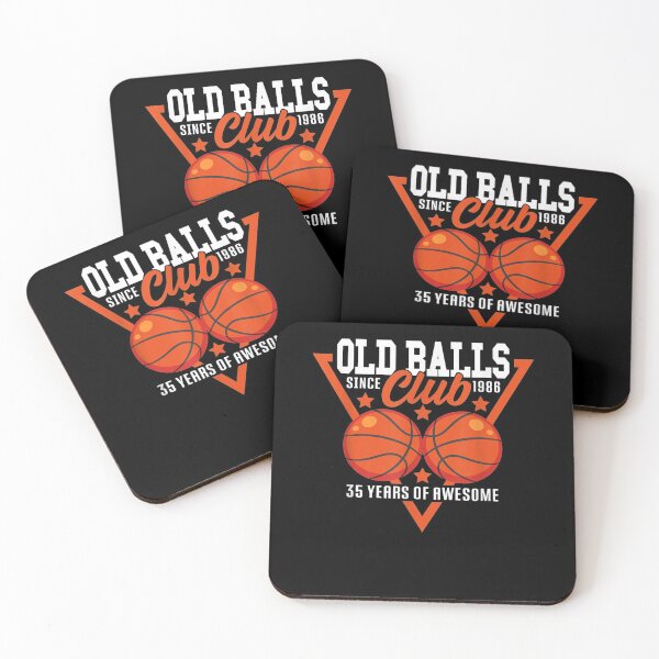 Item preview, Funny I 35th Birthday I Basketball I Old Balls Club I Hobby  designed and sold by melisenda.