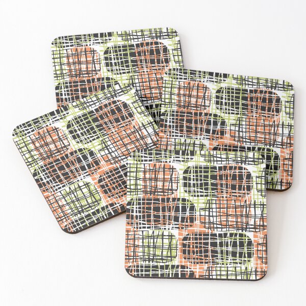 Item preview, 1950s Vibe Retro Abstract Weave Texture designed and sold by beateallerton.