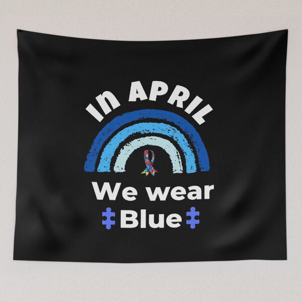 Item preview, In April We Wear Blue designed and sold by Johan Liebert.