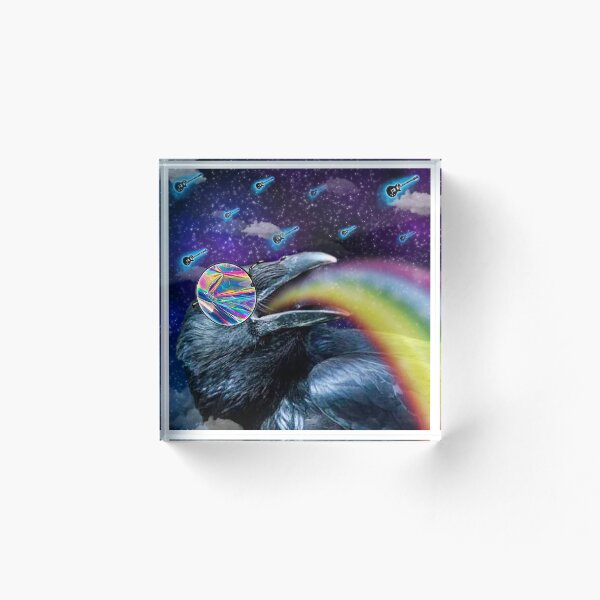 Item preview, Cuervo en el espacio designed and sold by TheSk.