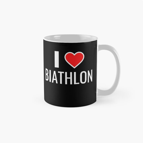 Item preview, I Love Biathlon designed and sold by HobbyRoost.