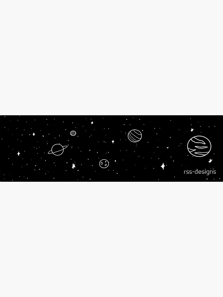 "Aesthetic Outer Space Design" Sticker by rss-designs | Redbubble