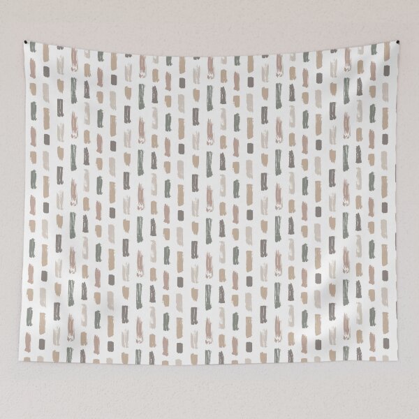 Item preview, Abstract brush strokes in neutral colors pattern designed and sold by Parydish.