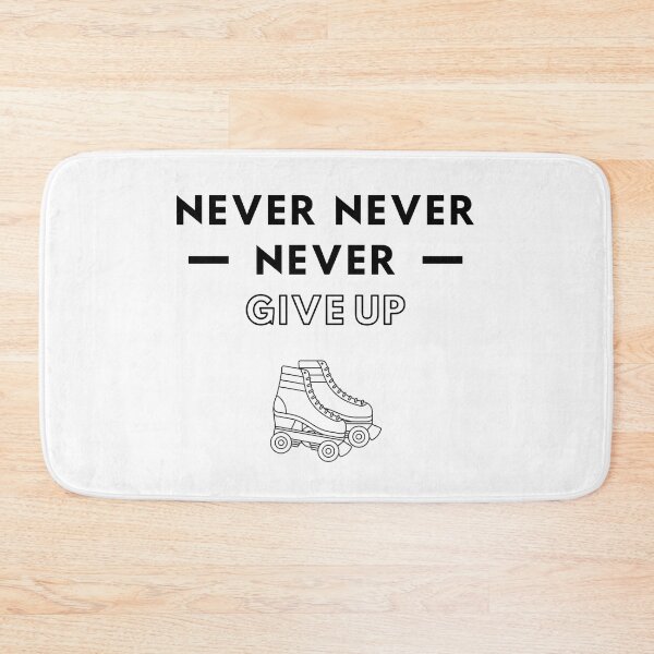 Item preview, Roller derby: Never never never give up designed and sold by TheGreenGoat.