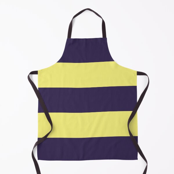 Item preview, Large NAVY BLUE and YELLOW Horizontal STRIPES designed and sold by RachelMacht.