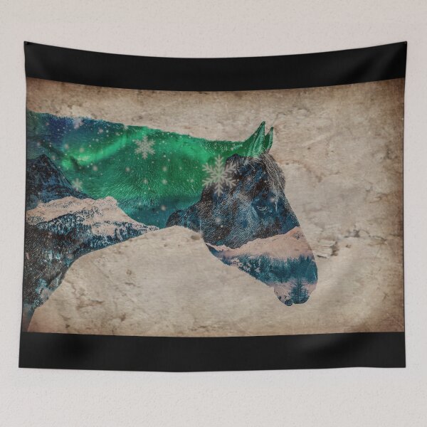 Item preview, Northern Lights Horse designed and sold by north10creation.
