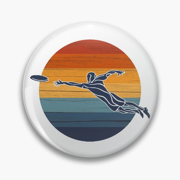Artikelvorschau, Retro Frisbee for the Ultimate Frisbee Player entworfen und verkauft von yassine imqilqane.
