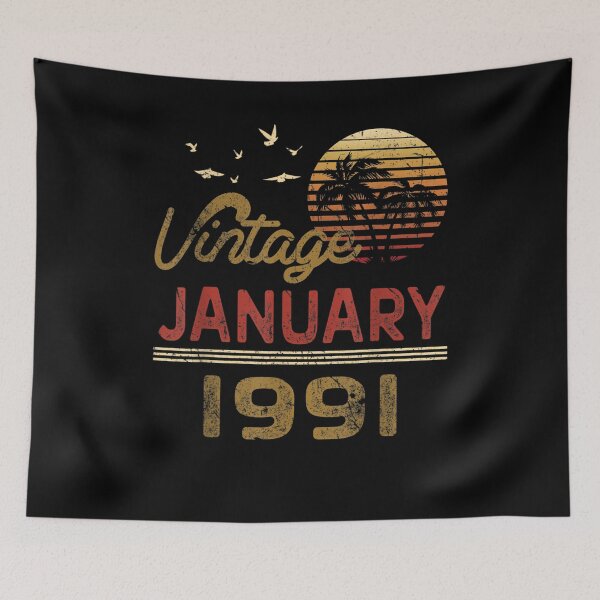 Item preview, Vintage January 1991 Limited Edition Birthday Gift  designed and sold by melisenda.