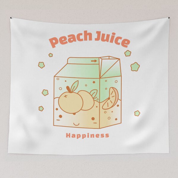 Item preview, Peach Juice Box  designed and sold by Edenjodie.