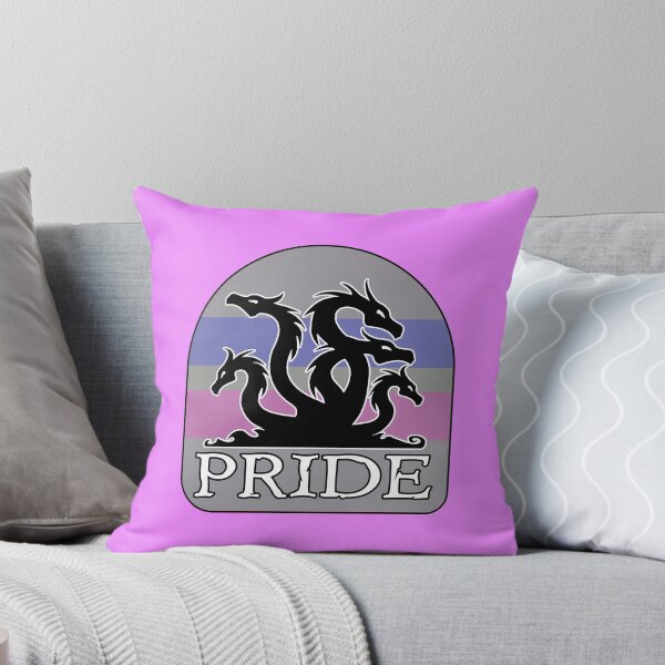 Item preview, Androgynous Pride Five Headed Dragon designed and sold by Beijo-Vertical.