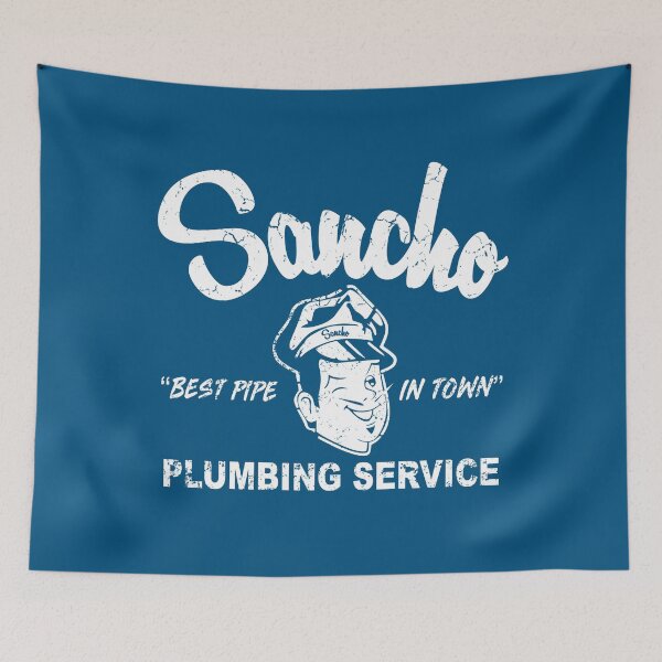 Item preview, Sancho Plumbing Service Best designed and sold by Stencilize.