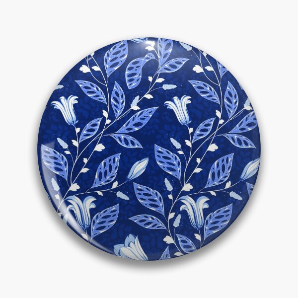 Item preview,  Blue Flowers Seamless Pattern  designed and sold by SSK Designs.