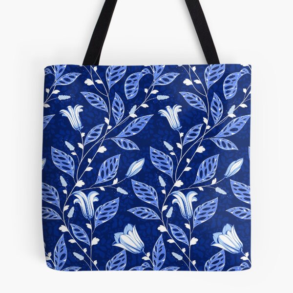 Item preview,  Blue Flowers Seamless Pattern  designed and sold by SSK Designs.