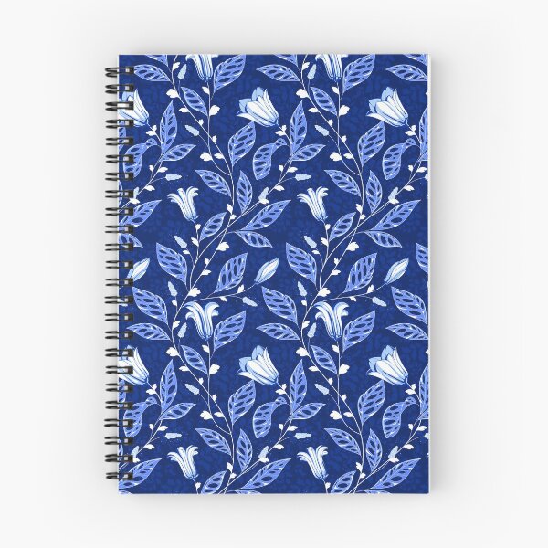 Item preview,  Blue Flowers Seamless Pattern  designed and sold by SSK Designs.