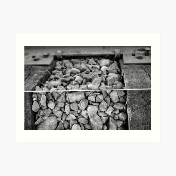 Rocks and a Hard Place Art Print