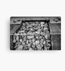 Rocks and a Hard Place Canvas Print