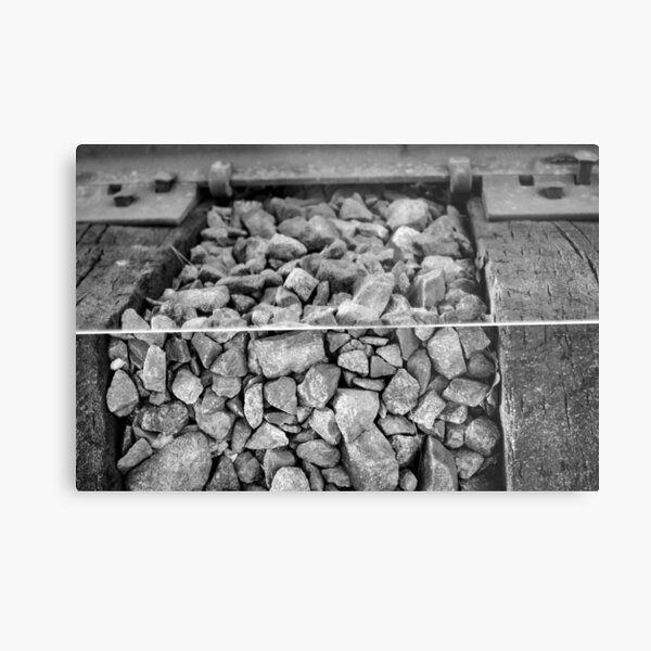 Rocks and a Hard Place Metal Print