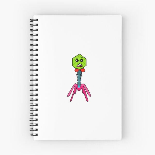 Item preview, Bacteriophage designed and sold by The Curious Med Student.