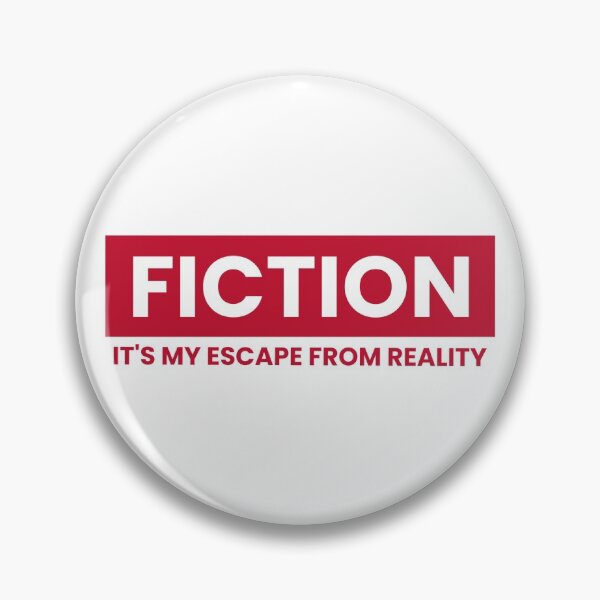 Item preview, Fiction Defined - Fiction Is My Escape From Reality  designed and sold by molamode.