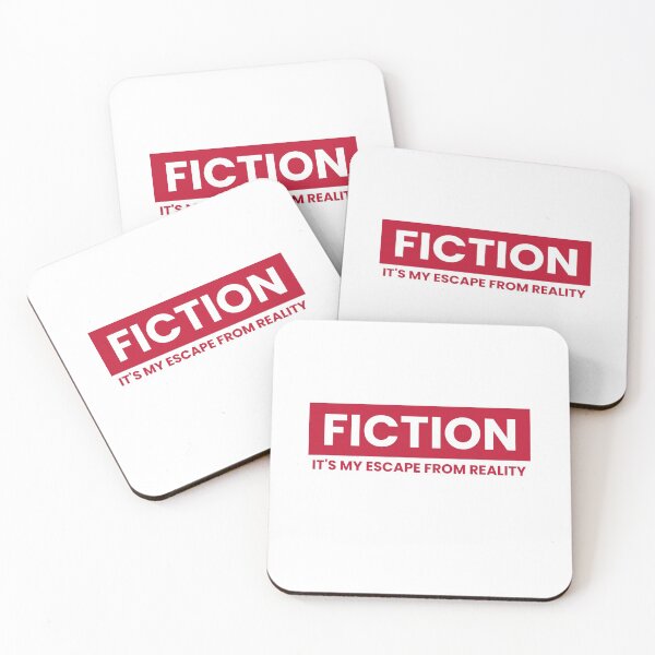Item preview, Fiction Defined - Fiction Is My Escape From Reality  designed and sold by molamode.