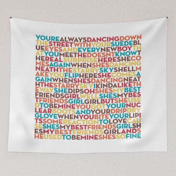 Item preview, My Best Friend's Girl - The Cars (lyrics) v.5 designed and sold by x1brett.