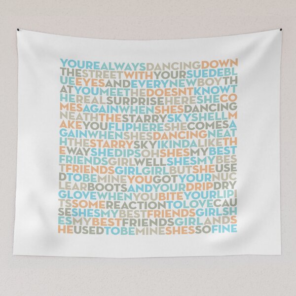 Item preview, My Best Friend's Girl - The Cars (lyrics) v.6 designed and sold by x1brett.