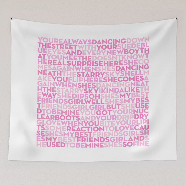 Item preview, My Best Friend's Girl - The Cars (lyrics) v.7 designed and sold by x1brett.