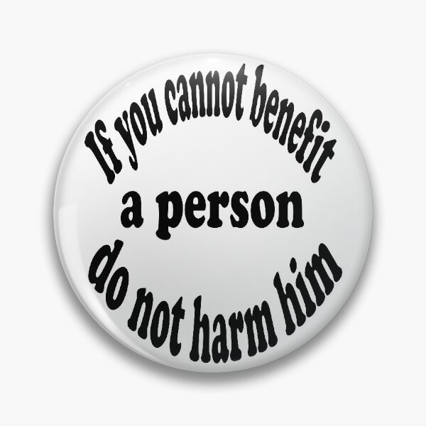 Item preview, If you cannot benefit a person do not harm him designed and sold by Tidystore.