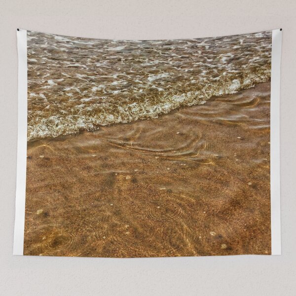 Item preview, Gentle Water Waves On Sandy Beach designed and sold by SarahJisri.
