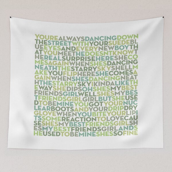 Item preview, My Best Friend's Girl - The Cars (lyrics) v.9 designed and sold by x1brett.