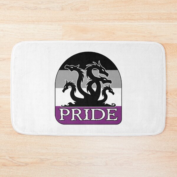 Item preview, Greyromantic Pride Five Headed Dragon designed and sold by Beijo-Vertical.