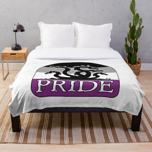 Item preview, Greyromantic Pride Five Headed Dragon designed and sold by Beijo-Vertical.