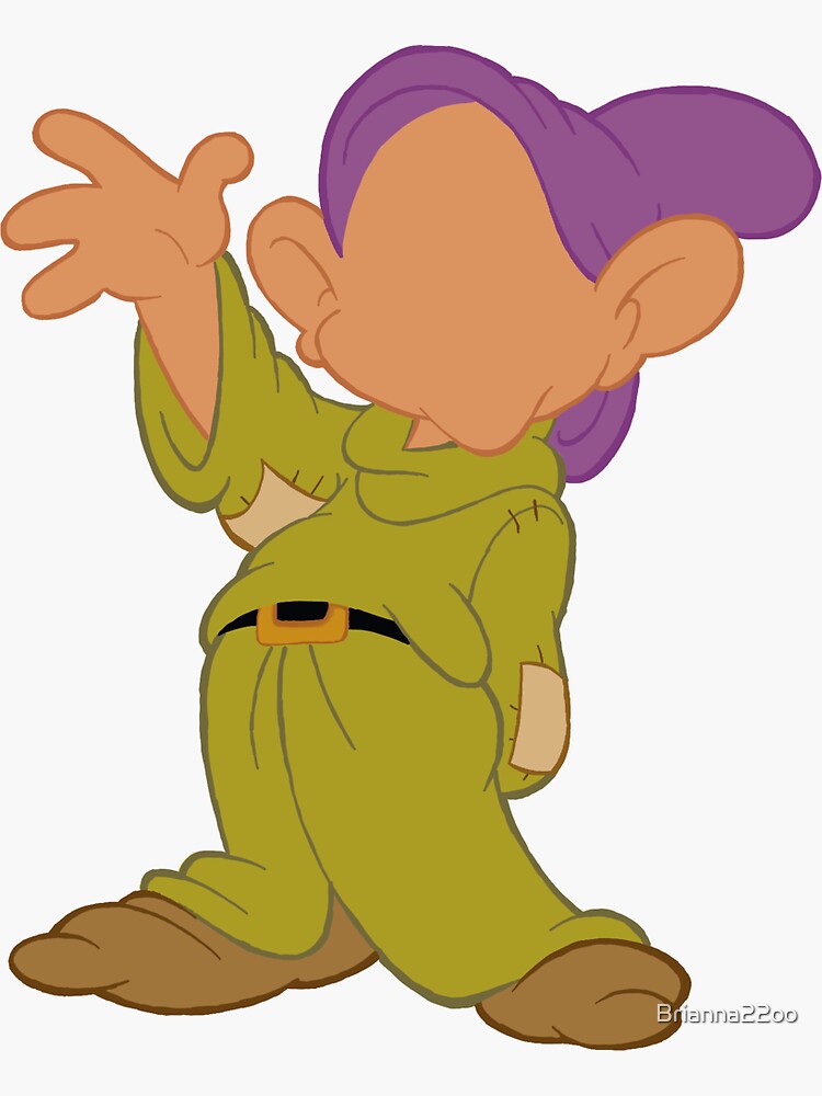 Dopey The 7 Dwarfs Sticker For Sale By Brianna22oo Redbubble 