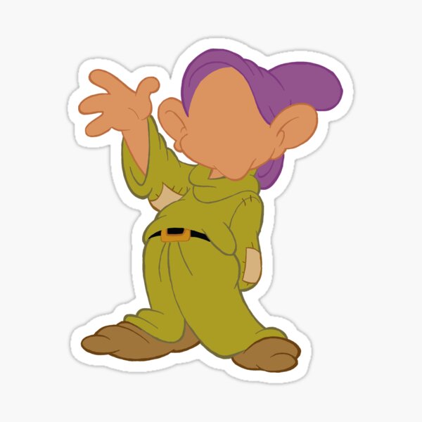 Dopey The 7 Dwarfs Sticker For Sale By Brianna22oo Redbubble 