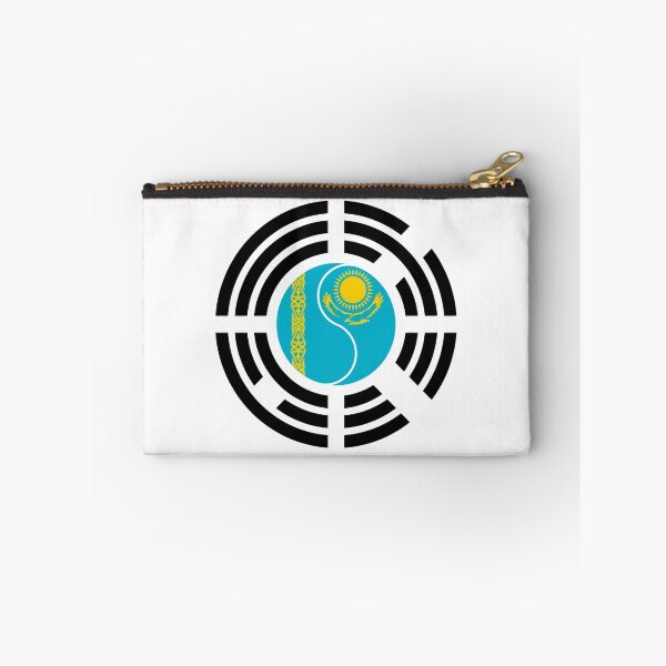 Item preview, Korean Kazakhstan Multinational Patriot Flag Series designed and sold by Carbon-Fibre Media.