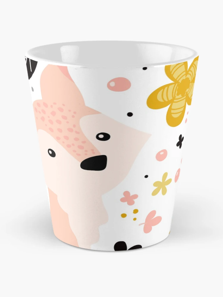 Thumbnail 2 of 4, Coffee Mug, Cute Fox Pattern designed and sold by Banner-Ink.