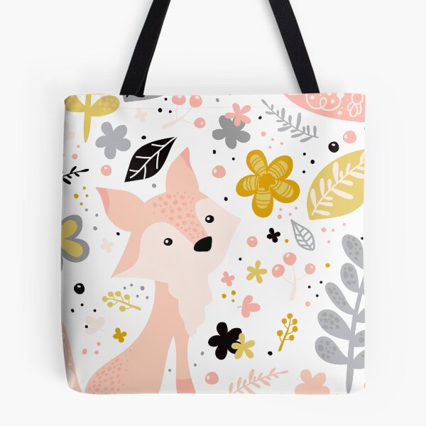 Item preview, Cute Fox Pattern designed and sold by Banner-Ink.
