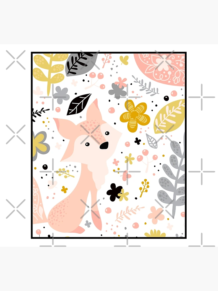 Thumbnail 5 of 5, Socks, Cute Fox Pattern designed and sold by Banner-Ink.