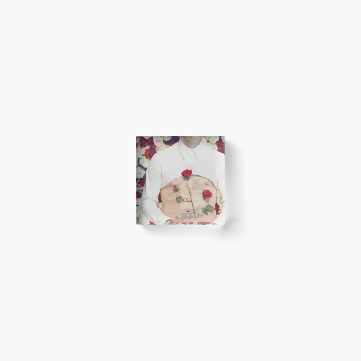 Achille Lauro fanart Acrylic Block